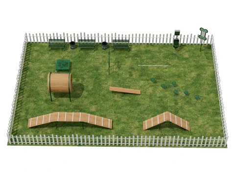 Tailed Park 3D Model