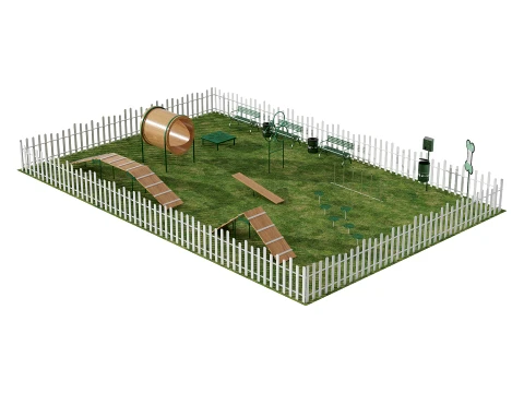 Tailed Park 3D Model