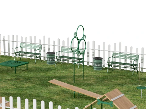 Tailed Park 3D Model