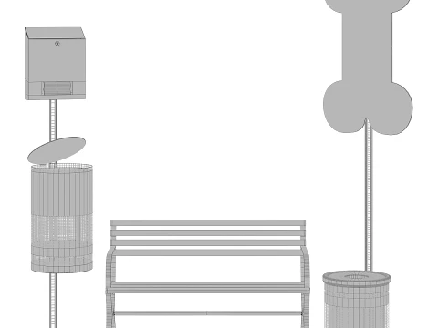 Tailed Park 3D Model