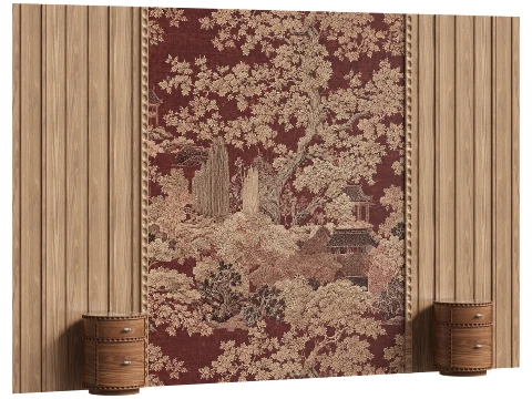 Chinoiserie an Eastern fairy tale Modello 3D