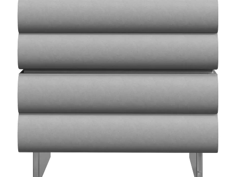 Lila side table set of 4 3D Model
