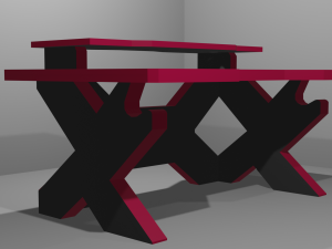 Game Table 3D-Modell
