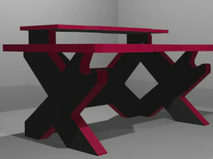 Game Table 3D Model