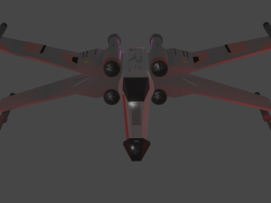 X-Wing 3D Model