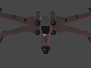 X-Wing 3D Model