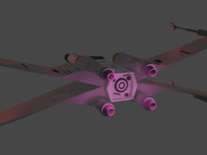 X-Wing 3D Model