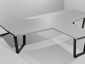 Office table 3D Model