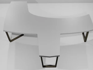 कार्यालय की मेज 3D मॉडल