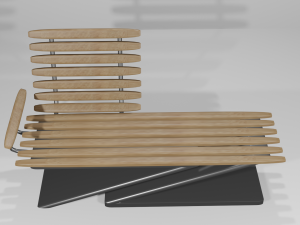 Bench Model 3D