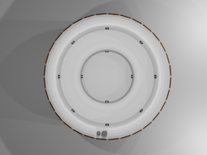 Low poly jacuzzi 3D Model