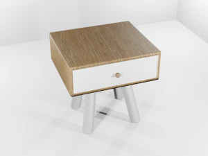 Comodino Modello 3D