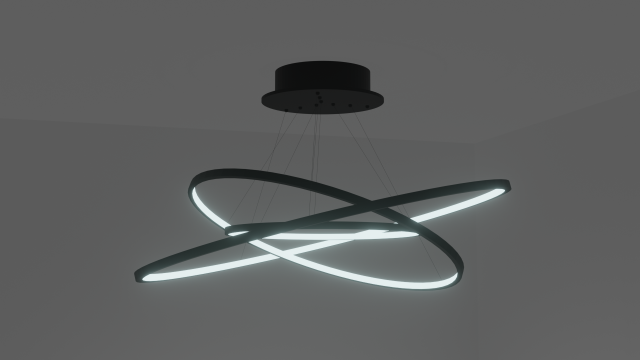 Chandelier Modèle 3D .c4d .max .obj .3ds .fbx .stl .blend 