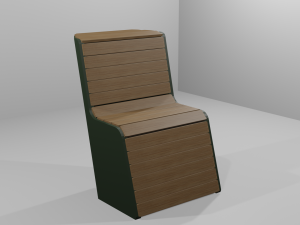 Chairs table 3D Model