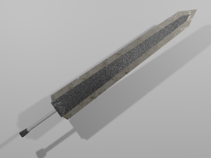 Guts dragon slayer sword Modelo 3D