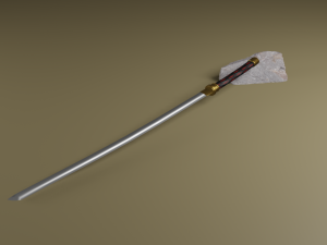 Katana Modello 3D