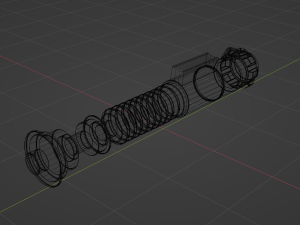 Lukes lightsaber 3D Model