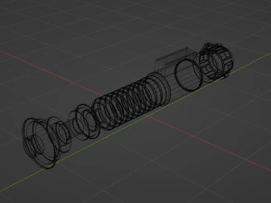 Lukes lightsaber 3D Model