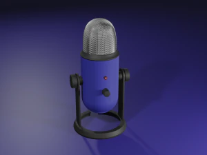 Mikrofon 3D Model