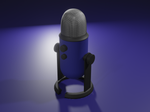 Microphone 3D Модель