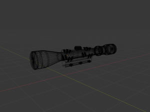 Optical sight 3D Model