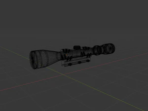 Optical sight 3D Model
