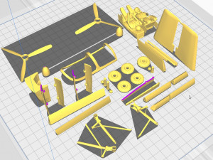 Avion IA-58 Pucara 3D Print Model