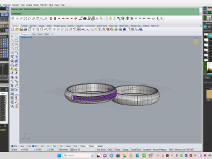 Weeding ring 001 3D Принт Модель