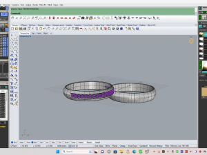 Weeding ring 001 3D Print Model