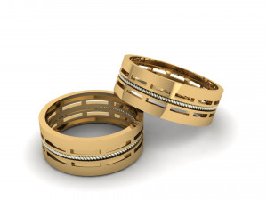Weeding ring 004 3D Print Model