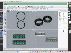 Weeding ring 004 3D Print Model