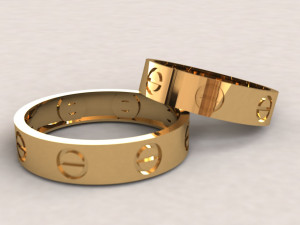 Weeding ring 008 3D Print Model