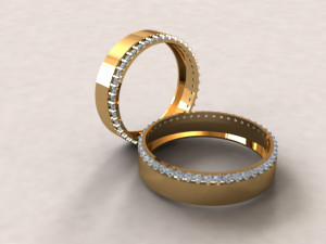 Weeding ring 009 3D Print Model