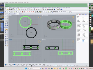 Weeding ring 010 3D Print Model