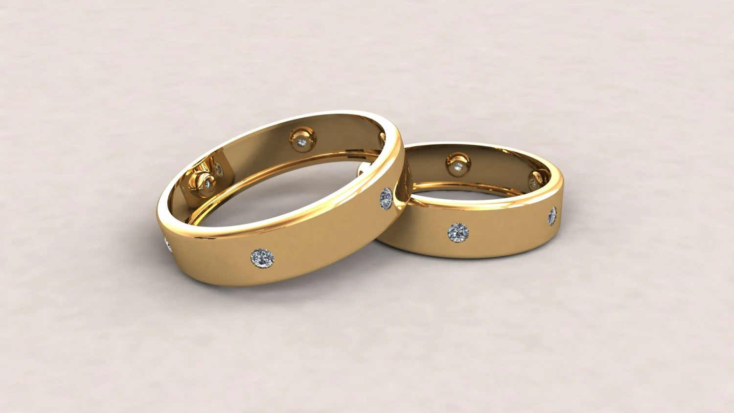 Weeding ring 010 3D Print Model .c4d .max .obj .3ds .fbx .stl .blend 