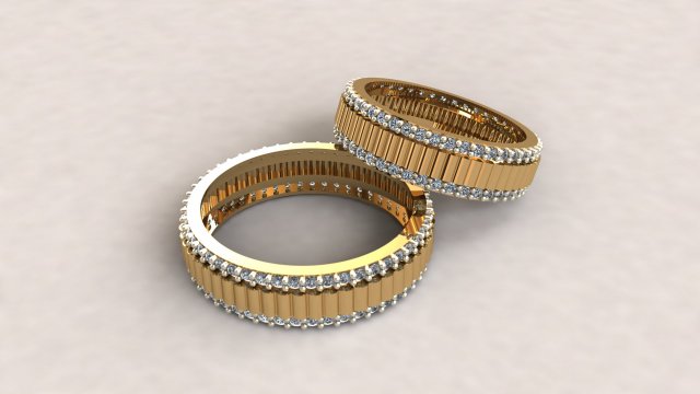 Weeding ring 011 Modelo de Impressão 3D .c4d .max .obj .3ds .fbx .stl .blend