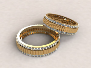 Weeding ring 011 3D Baskı Modeli