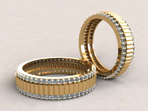 Weeding ring 011 Modelo de Impressão 3D