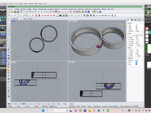 Weeding ring 012 3D Принт Модель