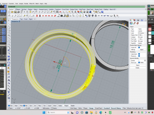 Weeding ring 012 3D Принт Модель