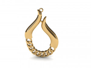 Half set necklace 3D-printmodel