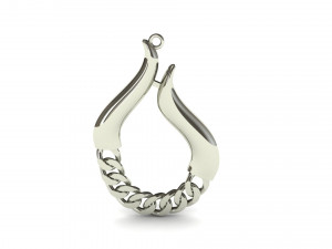 Half set necklace 3D 프린트 모델