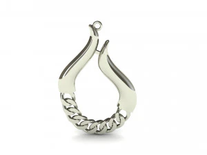 Half set necklace 3D Print Model
