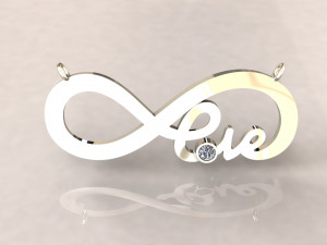 Love pendant 3D 프린트 모델