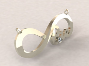Love pendant 3D 프린트 모델