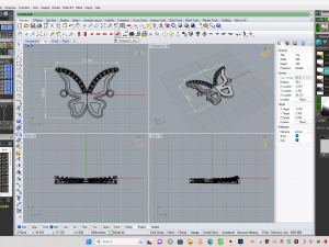 Butterfly Pendant Modèles 3D en vedette