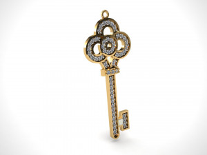 Key pendant Modèles 3D en vedette