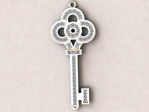 Key pendant Modelo de Impressão 3D