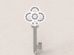 Key pendant 3D Print Model
