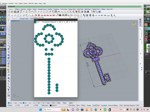 Key pendant Modelo de Impressão 3D